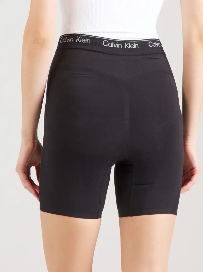 Calvin Klein Underwear Pantaloni modellanti nero / bianco miniatura 2