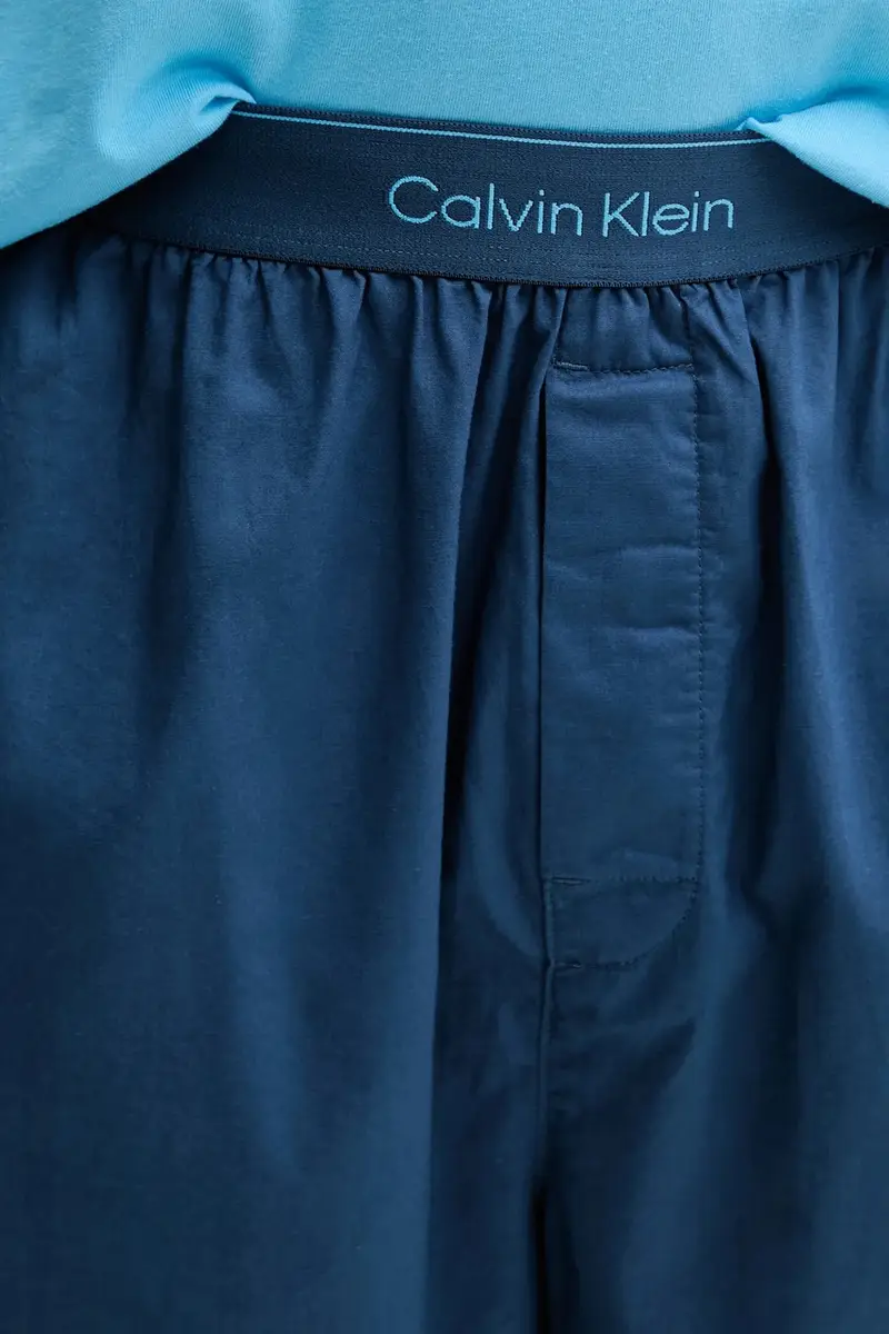 pantaloni notte in lana uomo colore blu navy LV00NM2830 miniatura 4