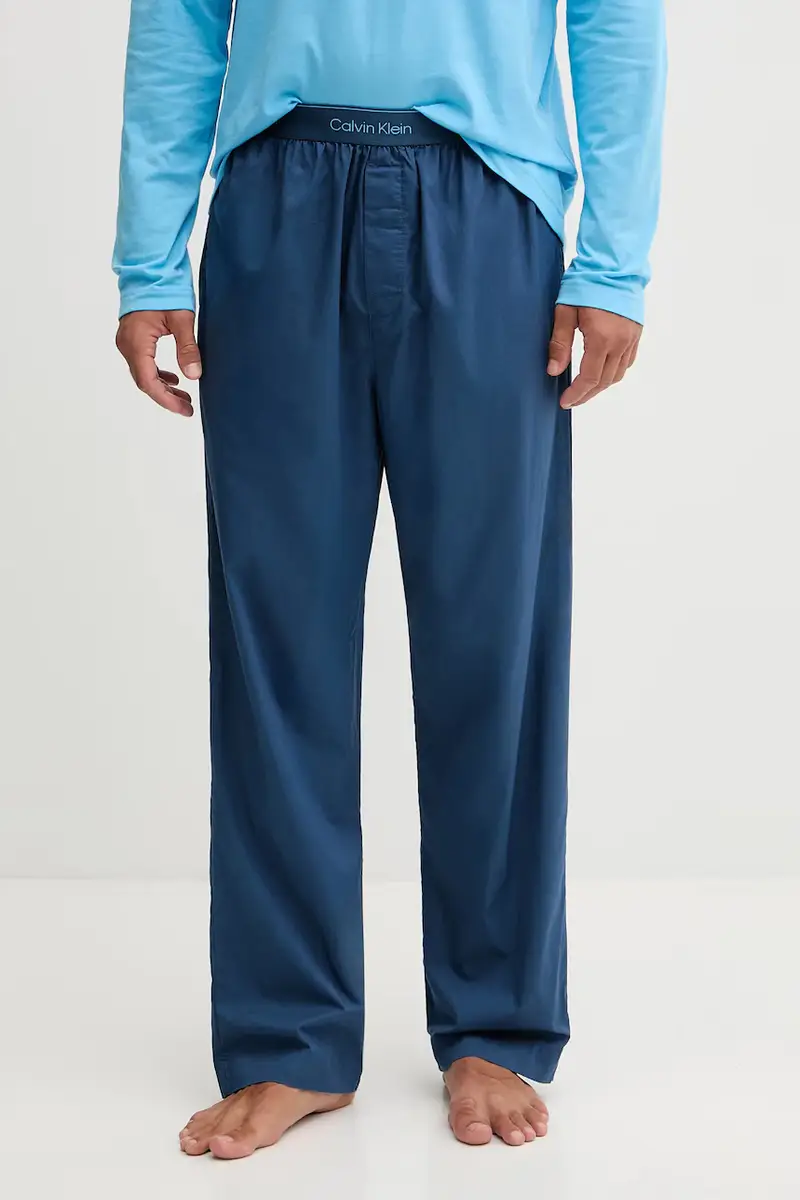 pantaloni notte in lana uomo colore blu navy LV00NM2830