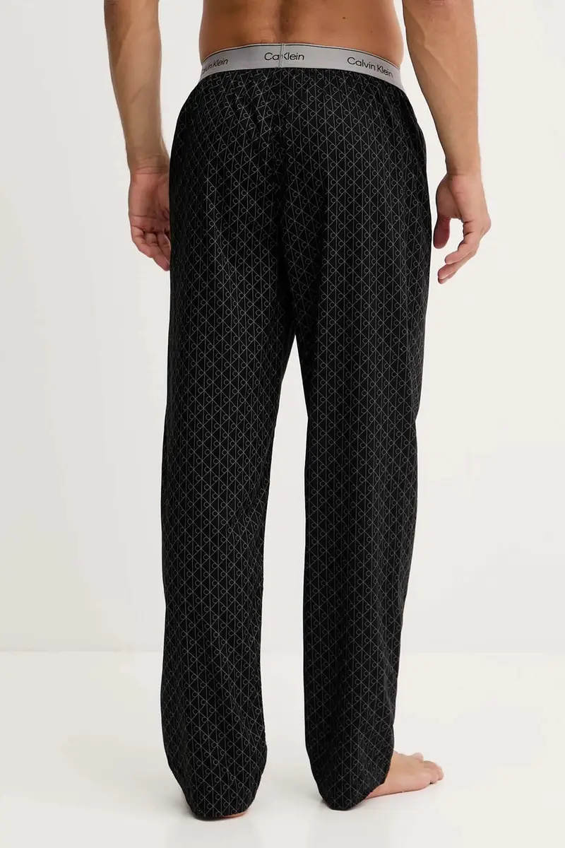 pantaloni notte in lana uomo colore nero LV00NM2830 miniatura 2