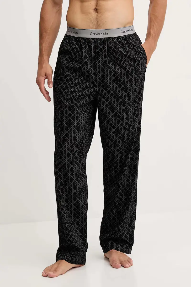 pantaloni notte in lana uomo colore nero LV00NM2830