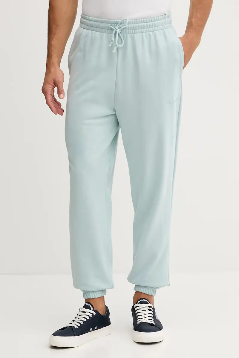 pantaloni tuta uomo colore turchese LV00NM2931