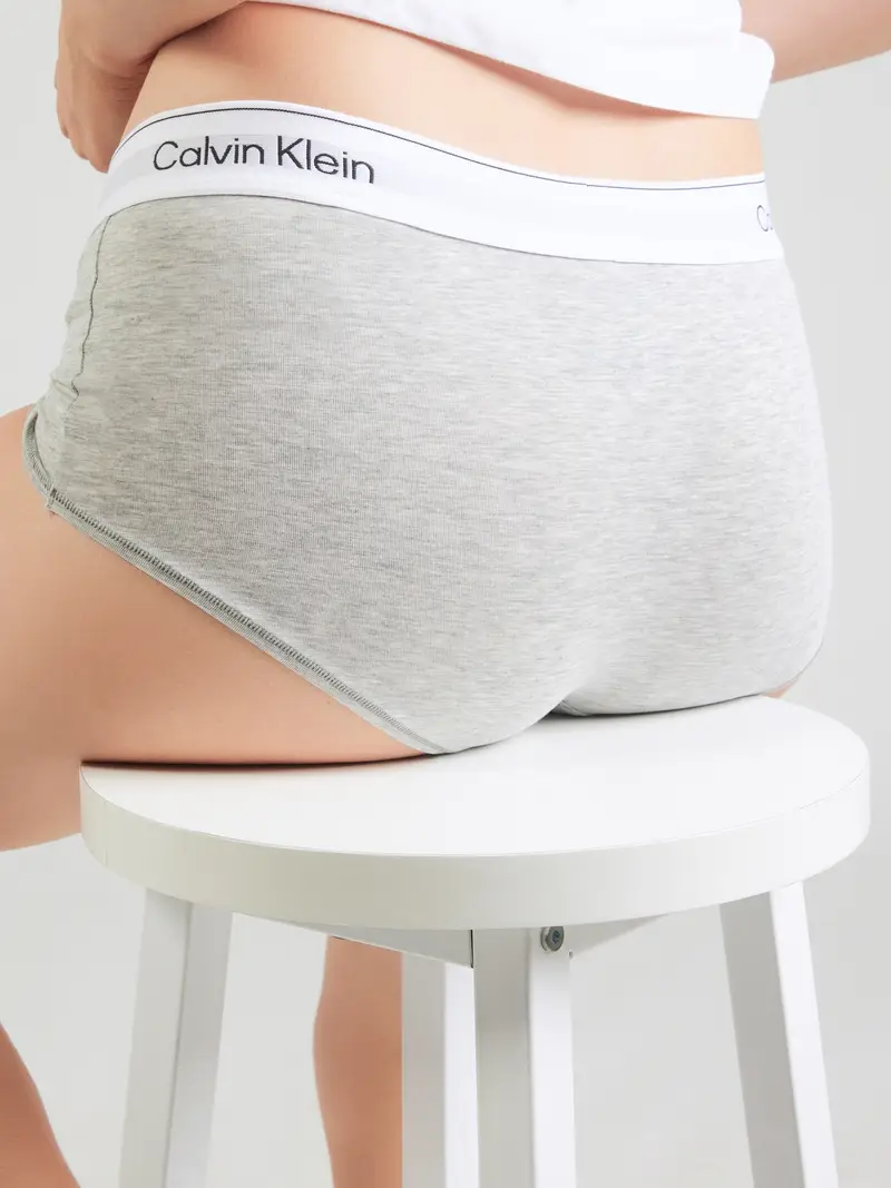Calvin Klein Underwear Panty grigio / nero / bianco miniatura 2