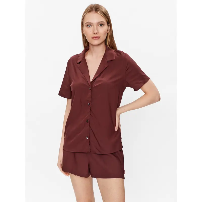 Pigiama 000QS6967E Marrone Regular Fit