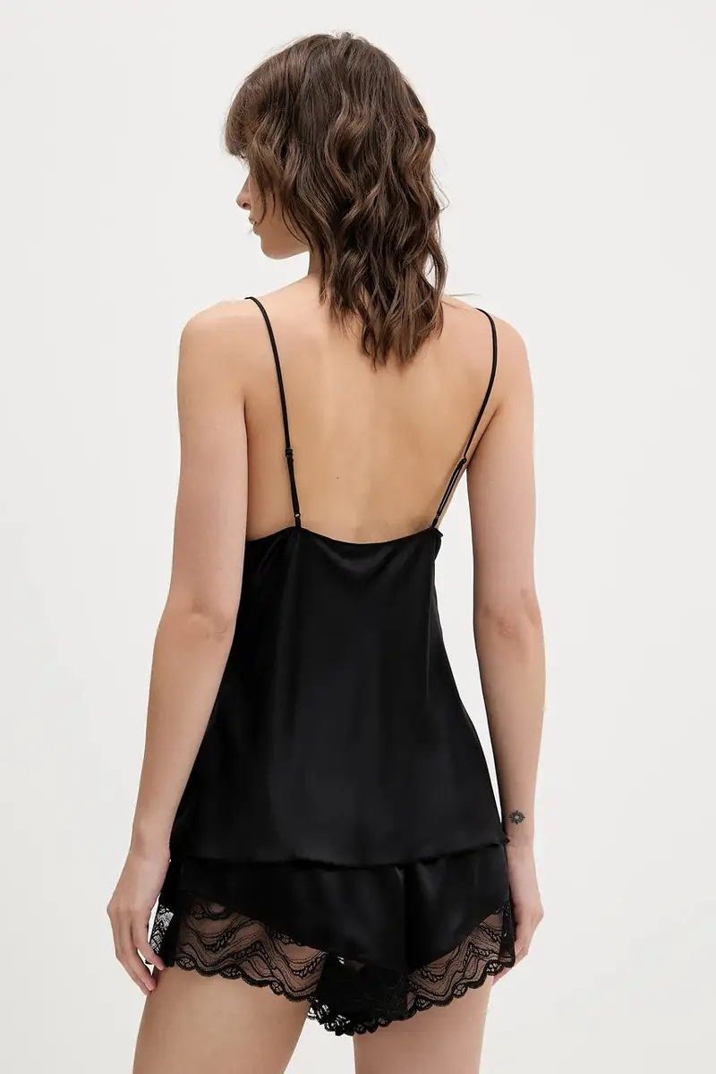 pigiama donna colore nero LV00QS7577 miniatura 4