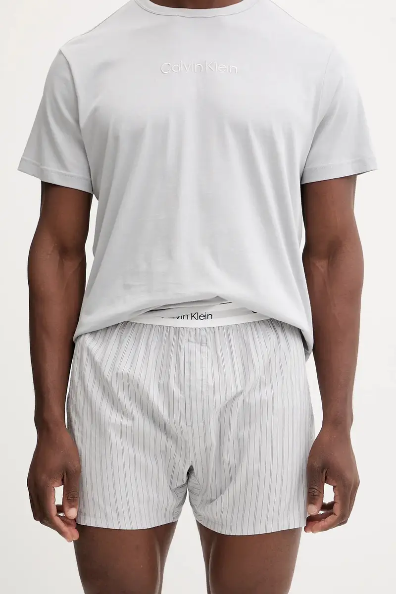 pigiama in lana colore grigio LV00NM2906 miniatura 4