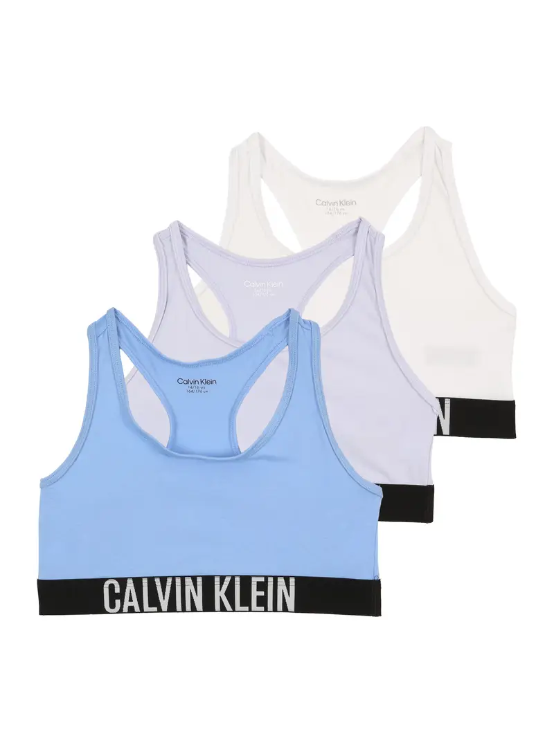 Reggiseno blu chiaro / lilla pastello / nero / bianco lana