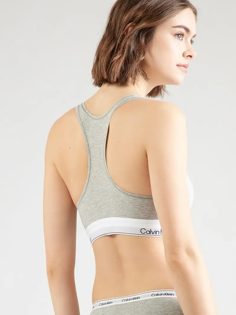 Reggiseno grigio chiaro / aragosta / nero / bianco miniatura 2