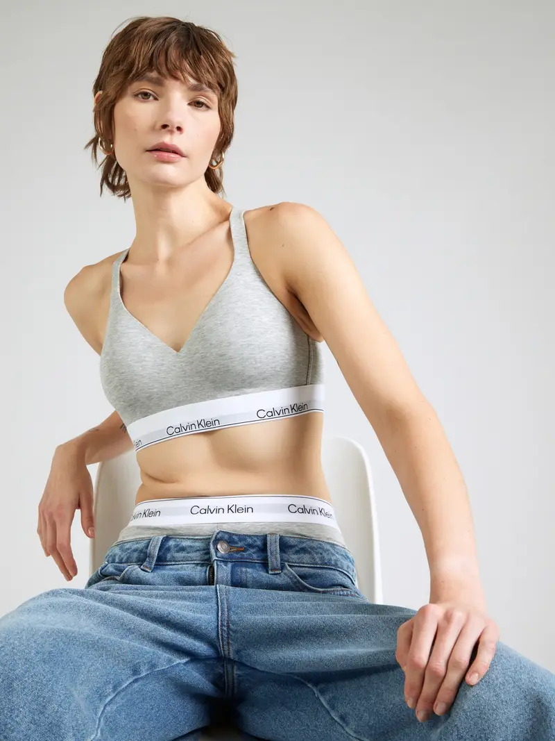 Calvin Klein Underwear Reggiseno grigio / nero / bianco miniatura 2