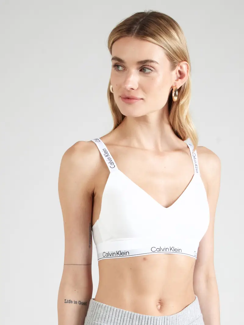 Reggiseno grigio / nero / bianco miniatura 2