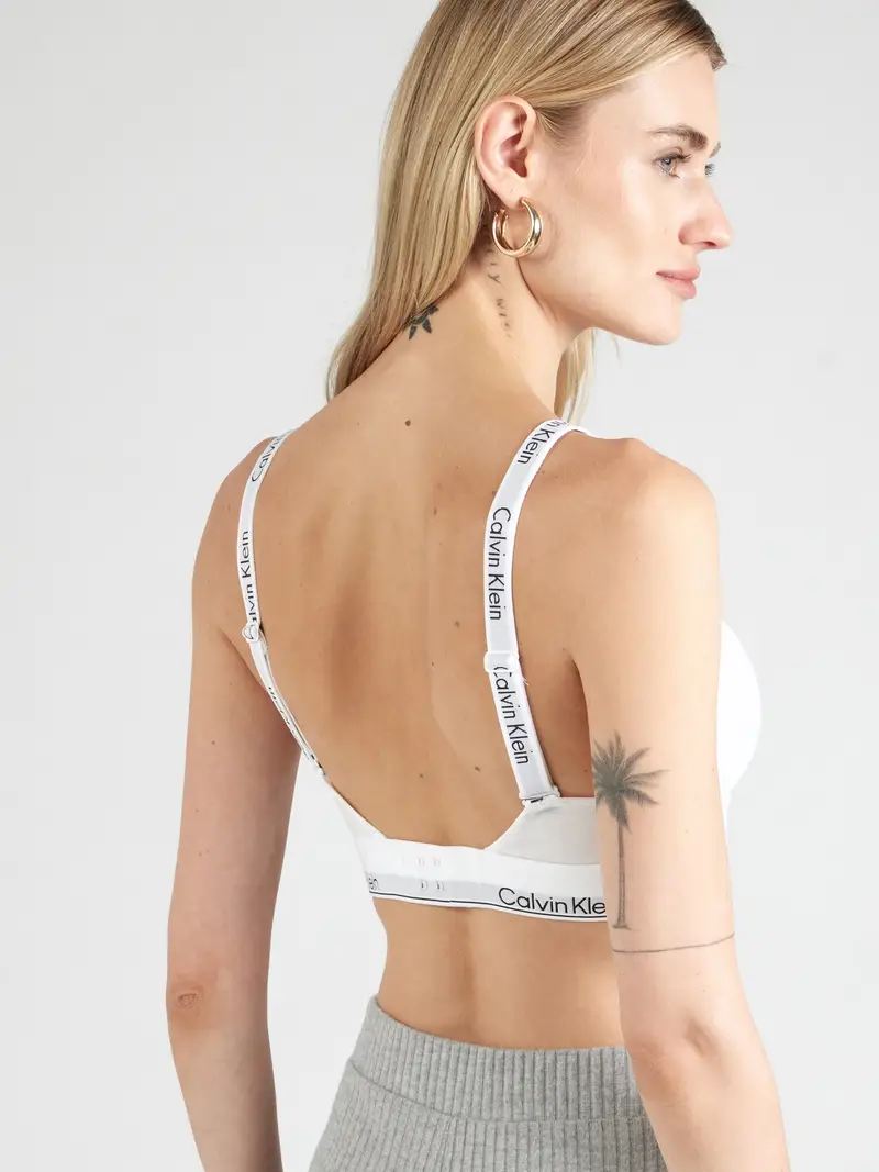 Reggiseno grigio / nero / bianco miniatura 3