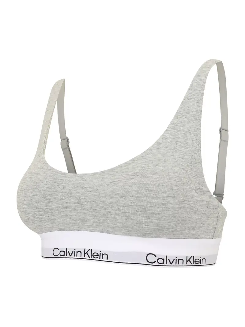 Reggiseno grigio / nero / bianco miniatura 3