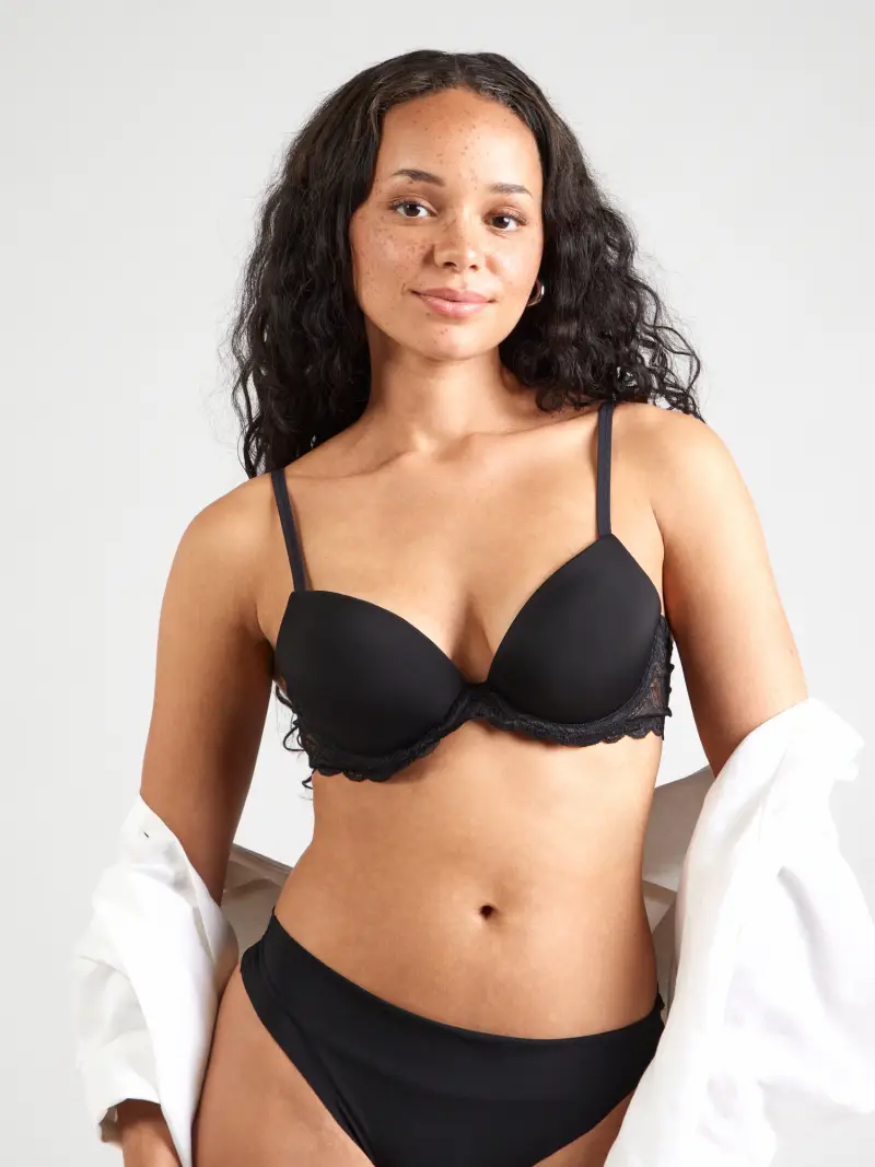 Reggiseno 'Lift Demi' nero miniatura 2