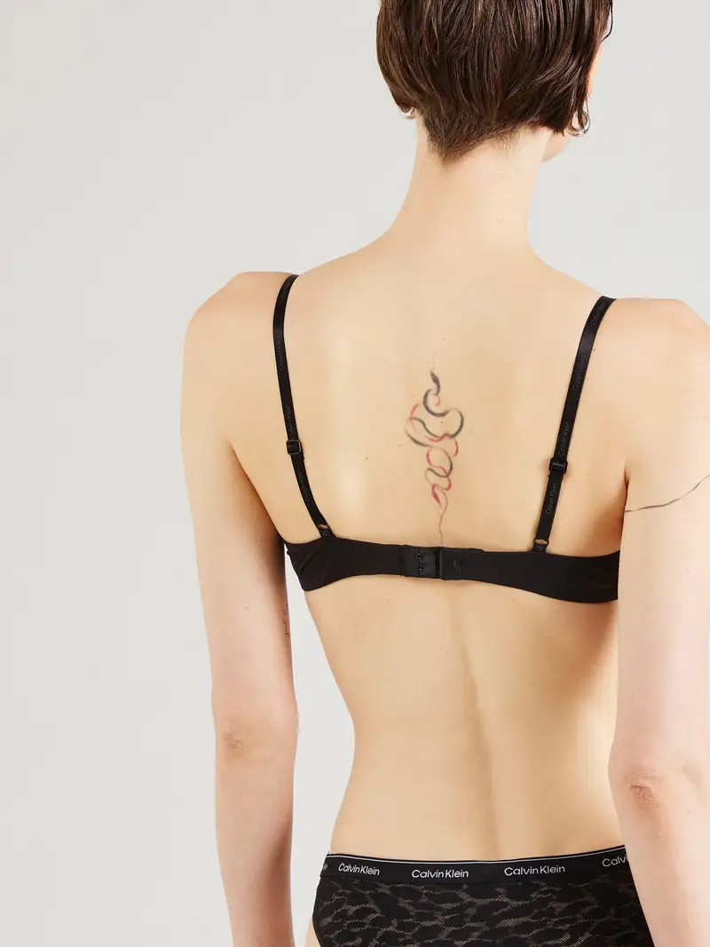Calvin Klein Underwear Reggiseno nero miniatura 2