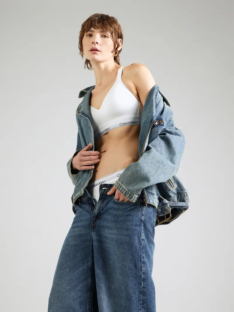 Calvin Klein Underwear Reggiseno nero / bianco miniatura 2