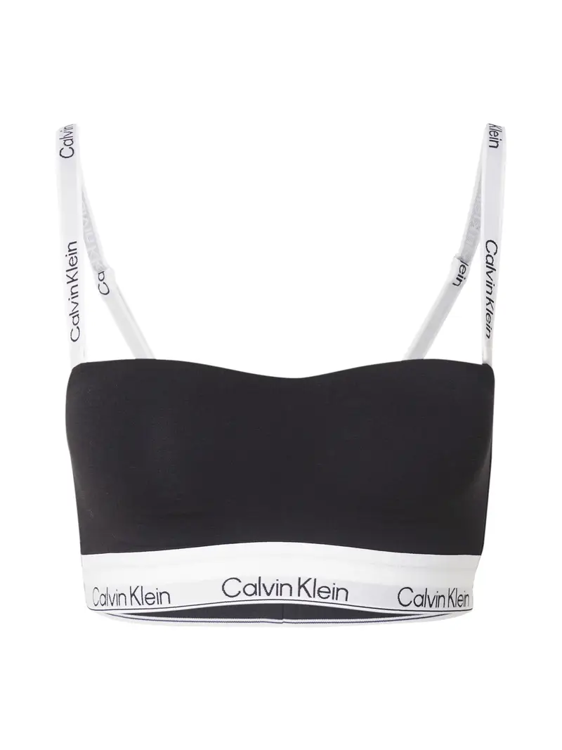 Calvin Klein Underwear Reggiseno  nero / bianco