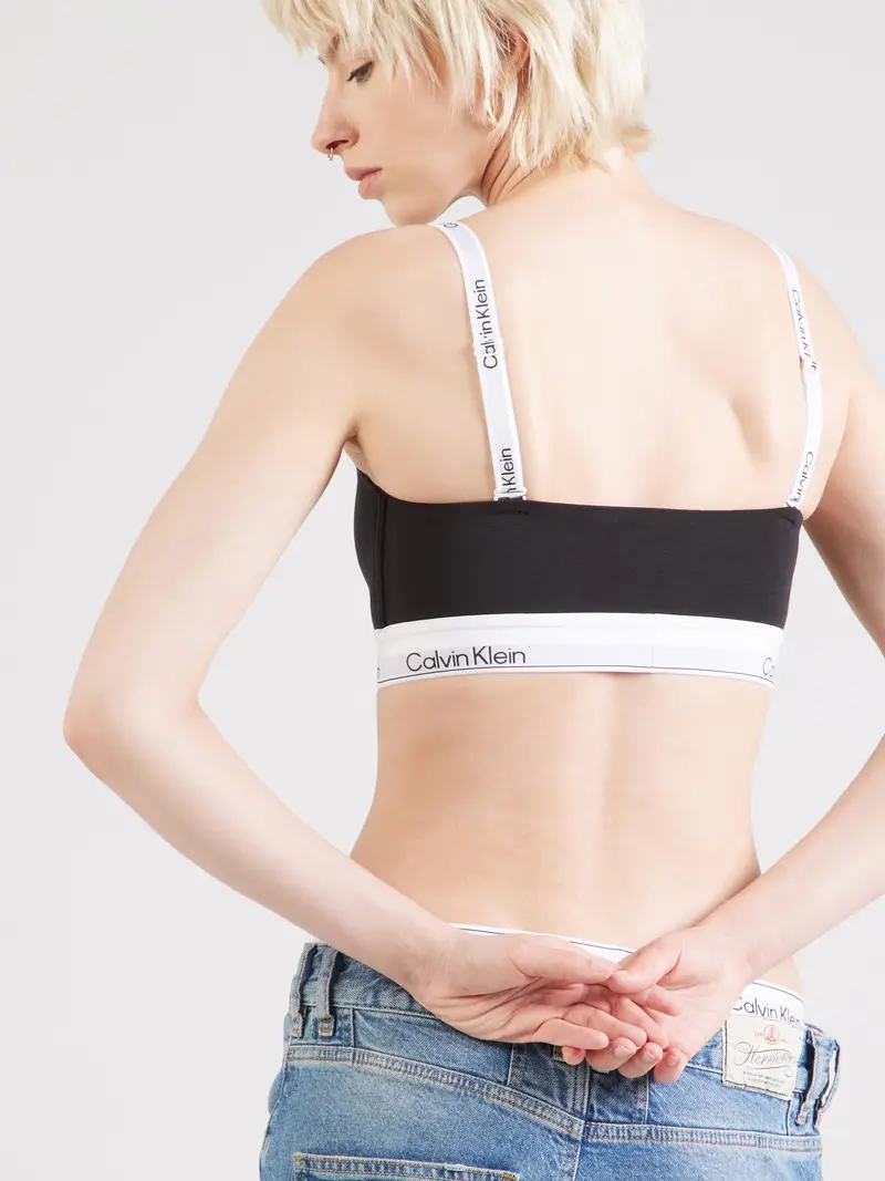 Calvin Klein Underwear Reggiseno nero / bianco miniatura 3