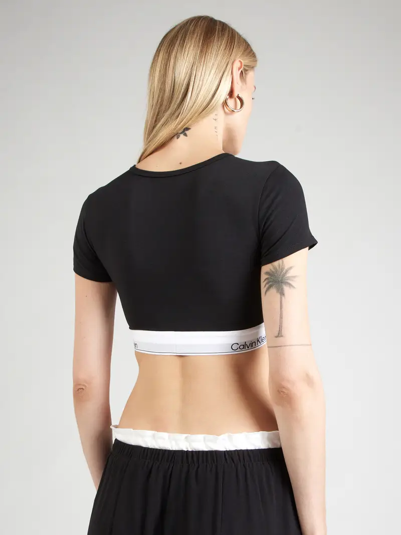 Reggiseno nero / bianco miniatura 2