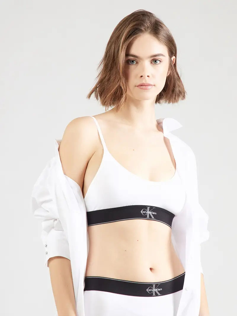Reggiseno nero / bianco miniatura 2