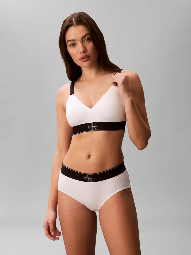 Reggiseno nero / bianco miniatura 3