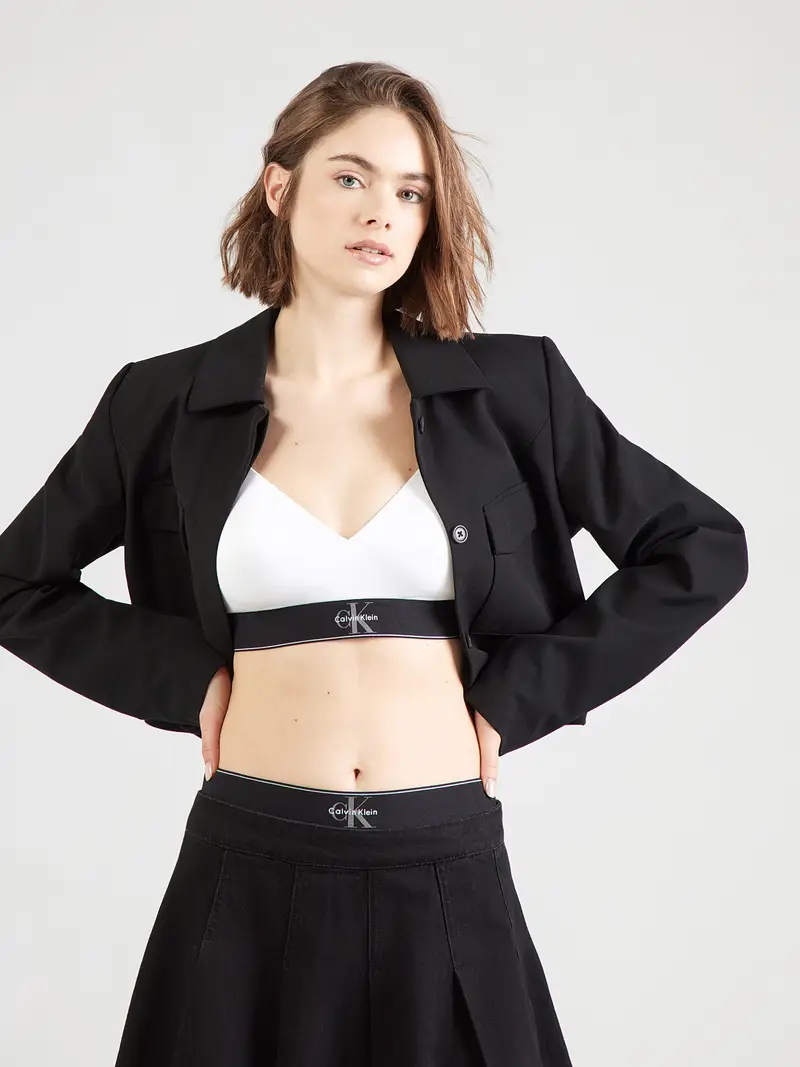 Reggiseno nero / bianco miniatura 2