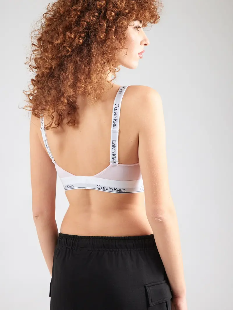 Reggiseno rosa pastello / nero / bianco miniatura 3