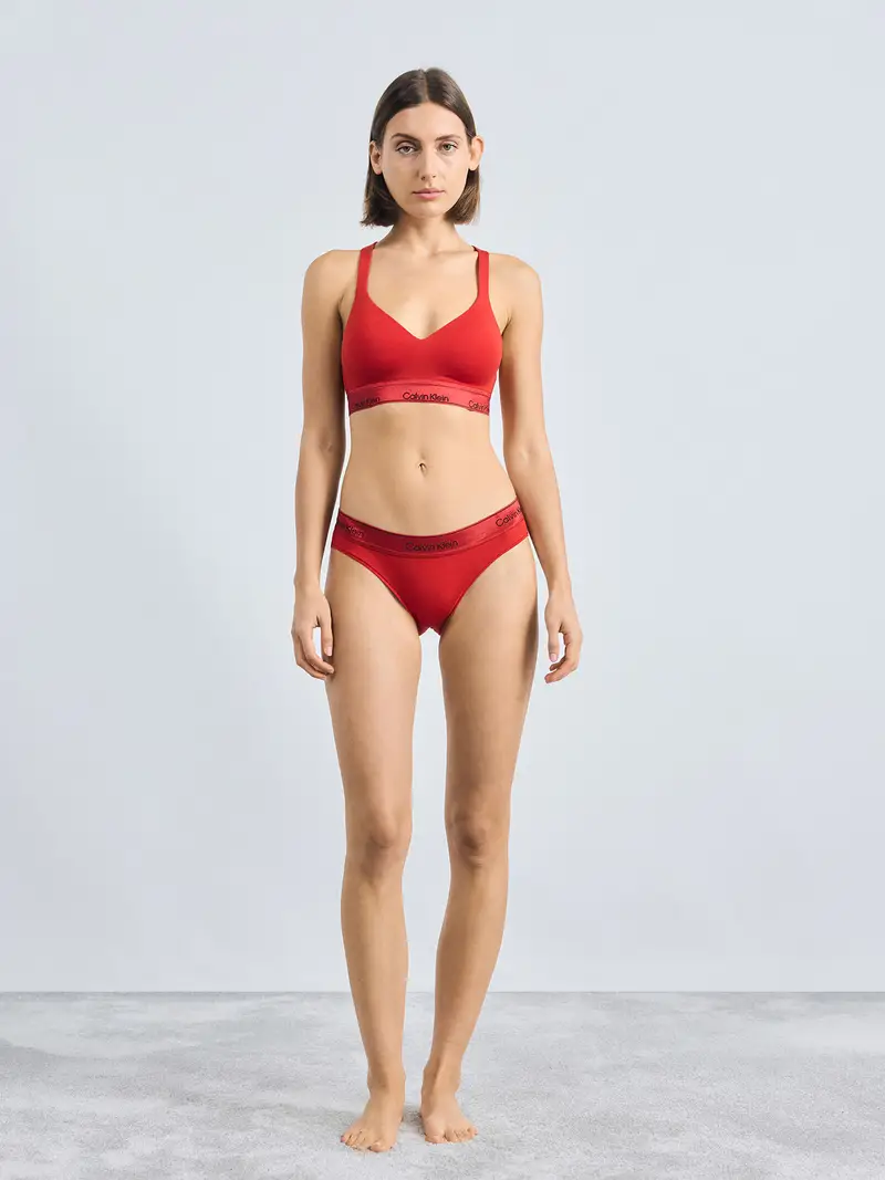 Reggiseno rosso / nero miniatura 3