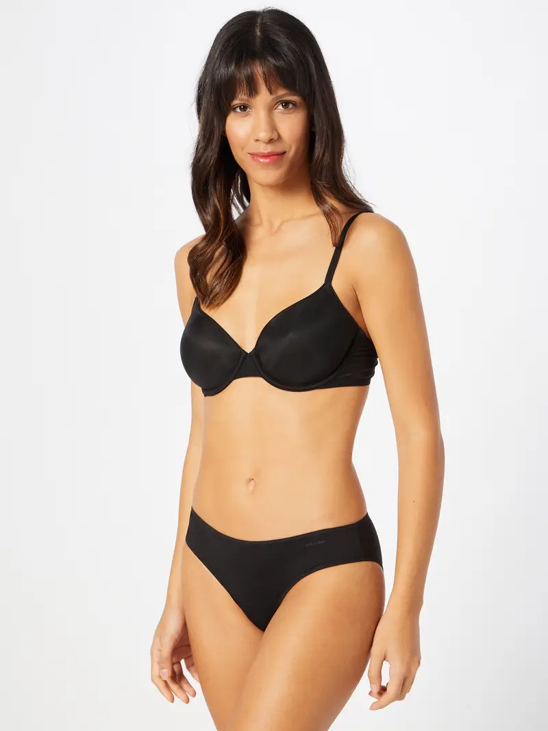 Calvin Klein Underwear Reggiseno 'Sheer Marquisette' nero miniatura 3