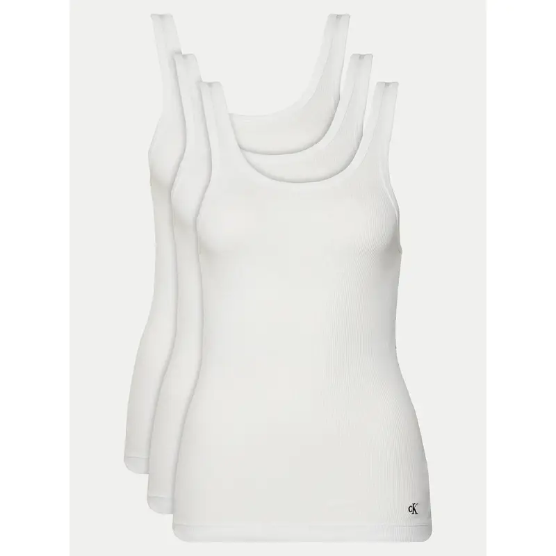 Set di 3 top LV00QS7493 Bianco Regular Fit