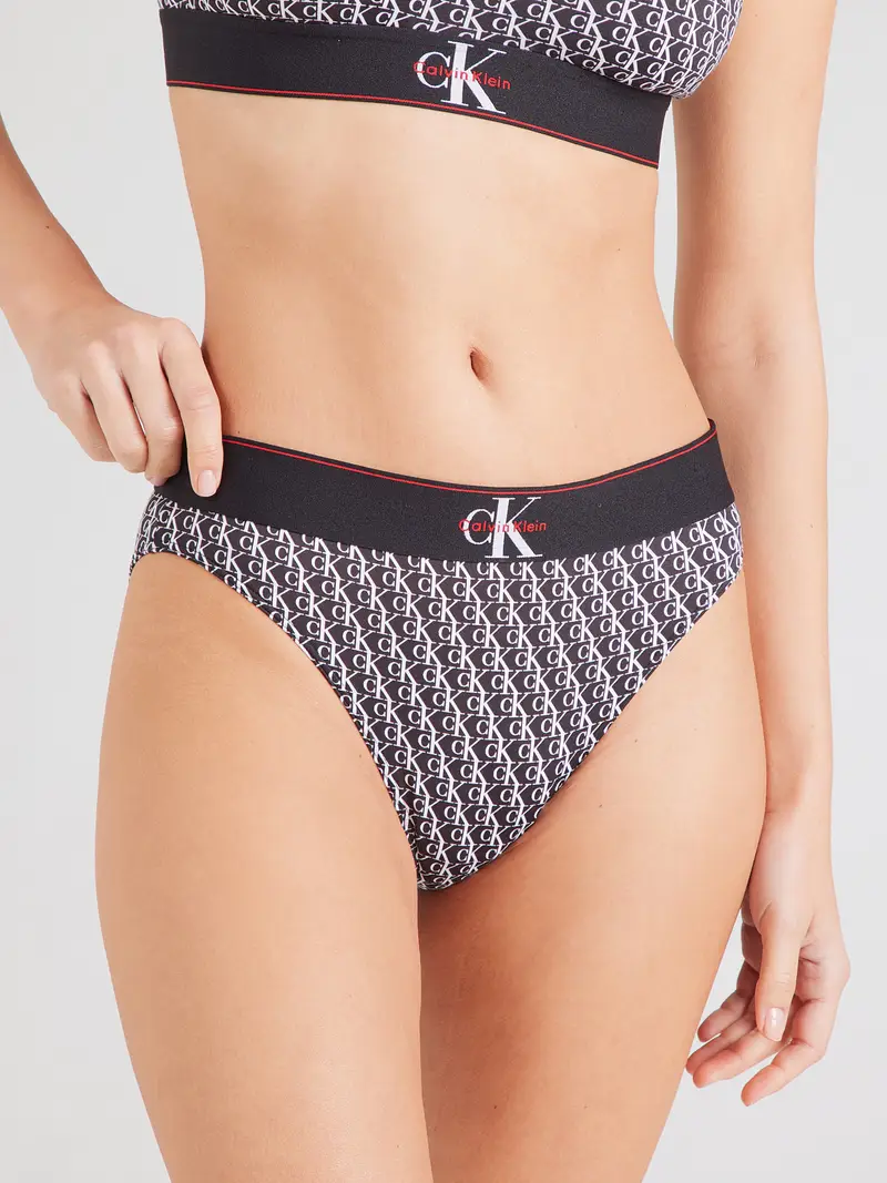 Calvin Klein Underwear Slip Nero 4124604 miniatura 2