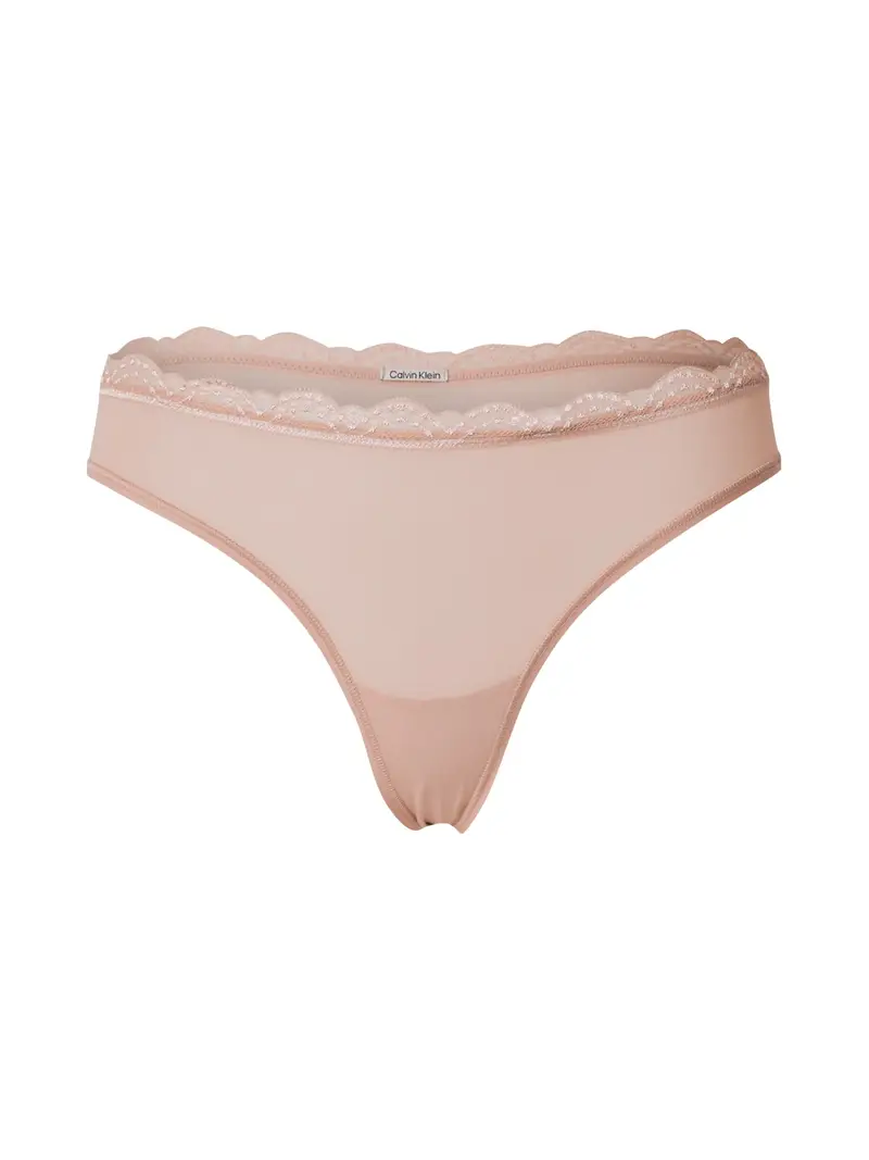 Calvin Klein Underwear String  beige