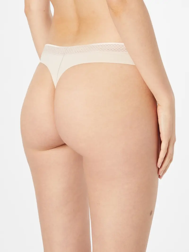 Calvin Klein Underwear String crema / beige chiaro miniatura 2