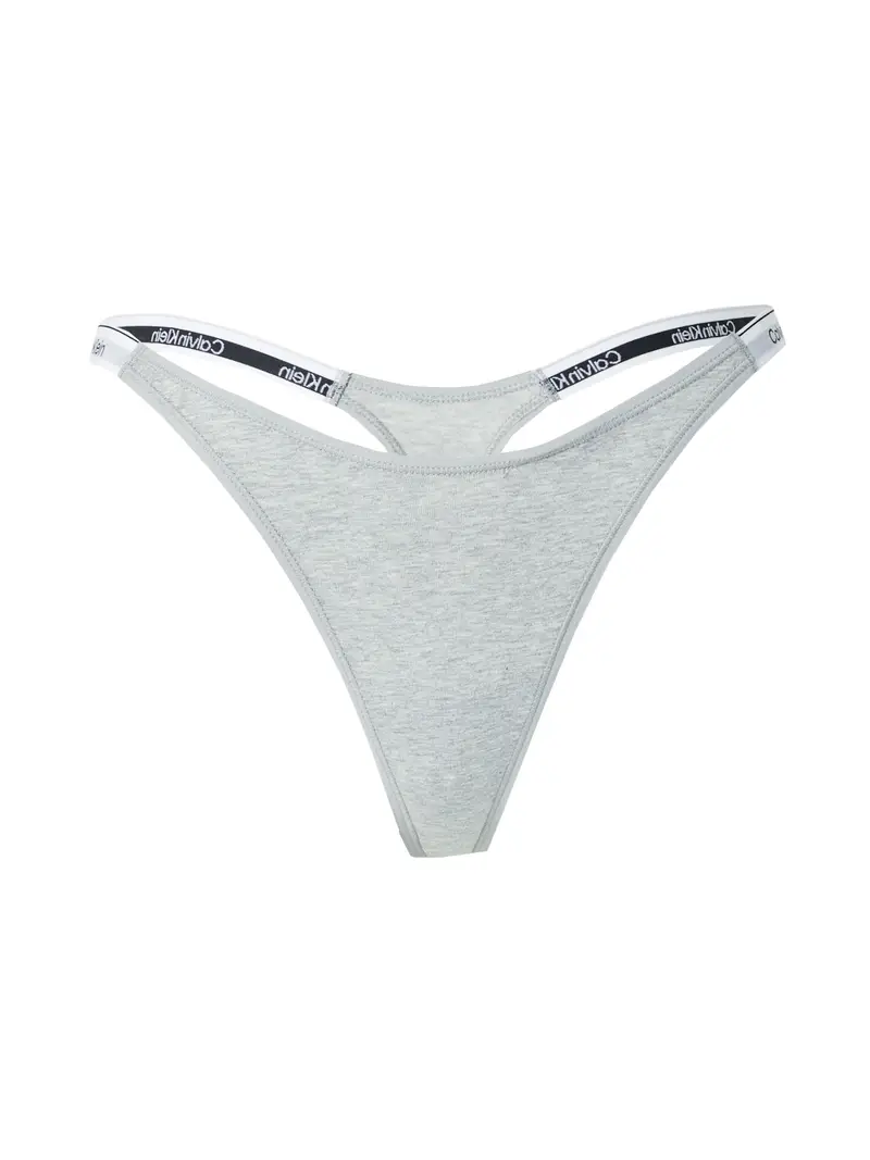 Calvin Klein Underwear String  grigio / nero / bianco