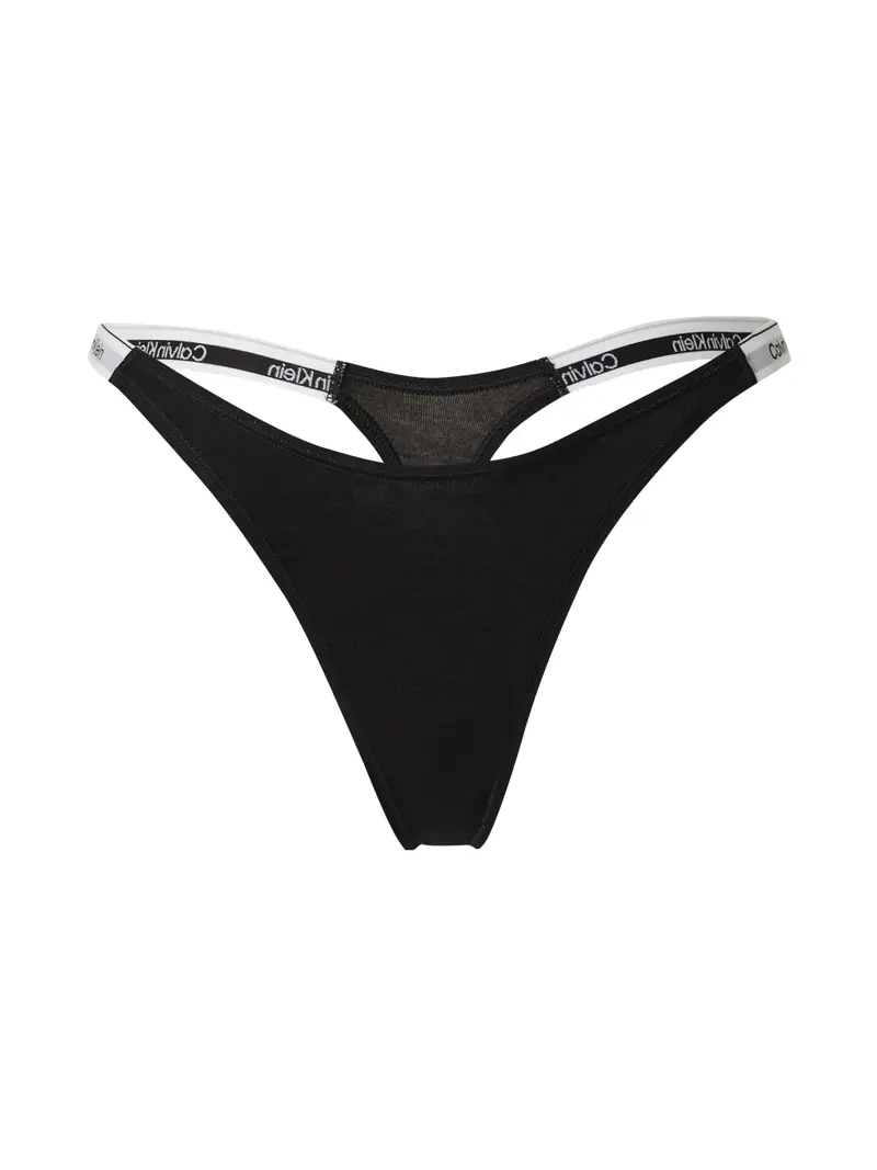 Calvin Klein Underwear String grigio / nero / bianco