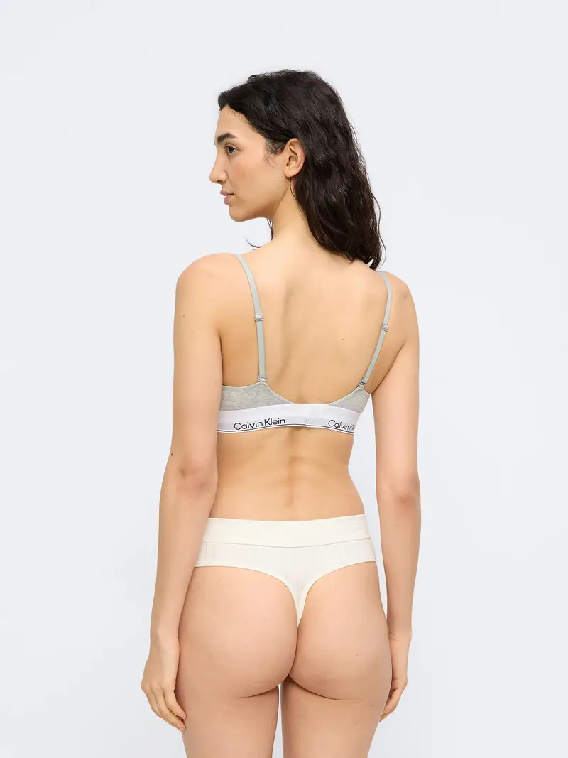 String marrone / bianco miniatura 3