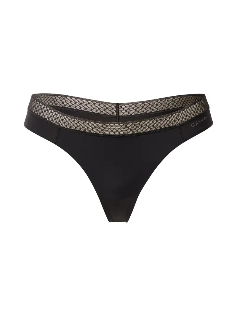 Calvin Klein Underwear String  nero