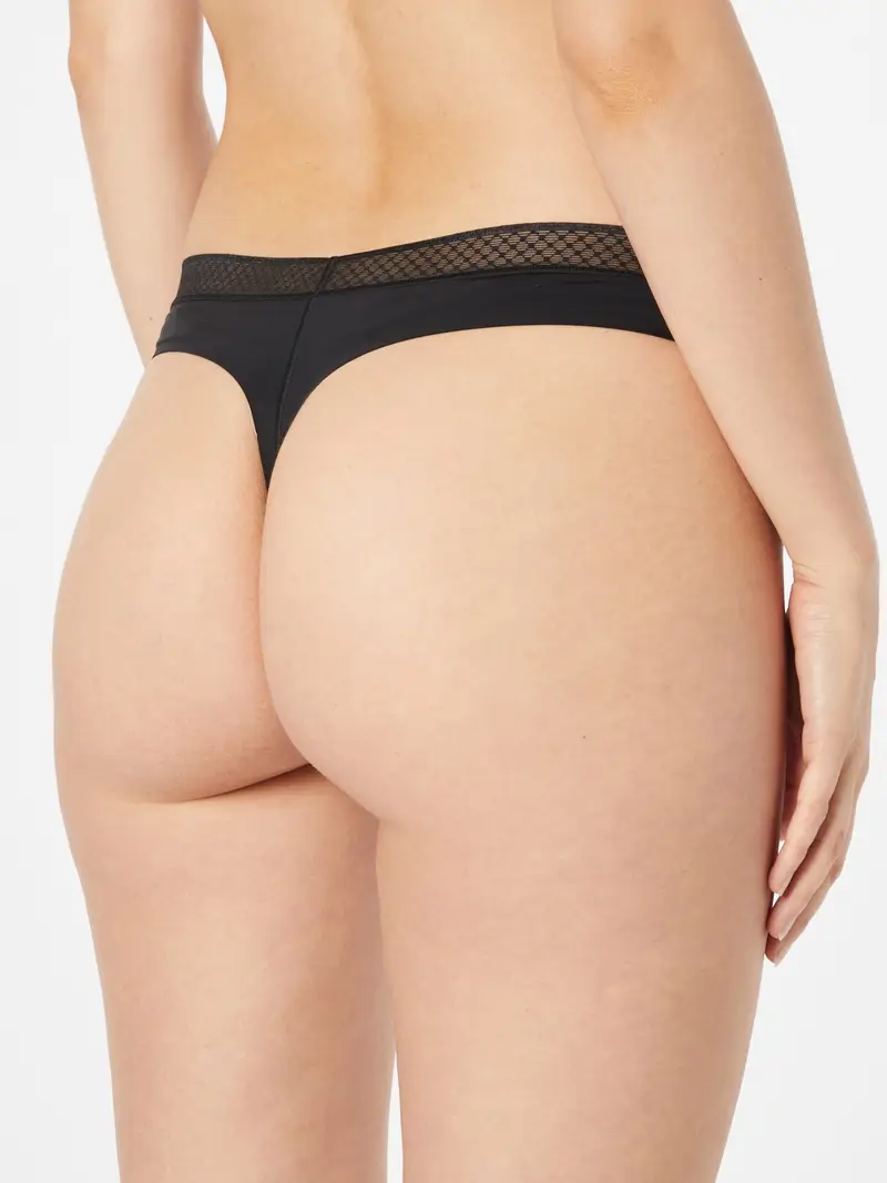 Calvin Klein Underwear String  nero miniatura 2
