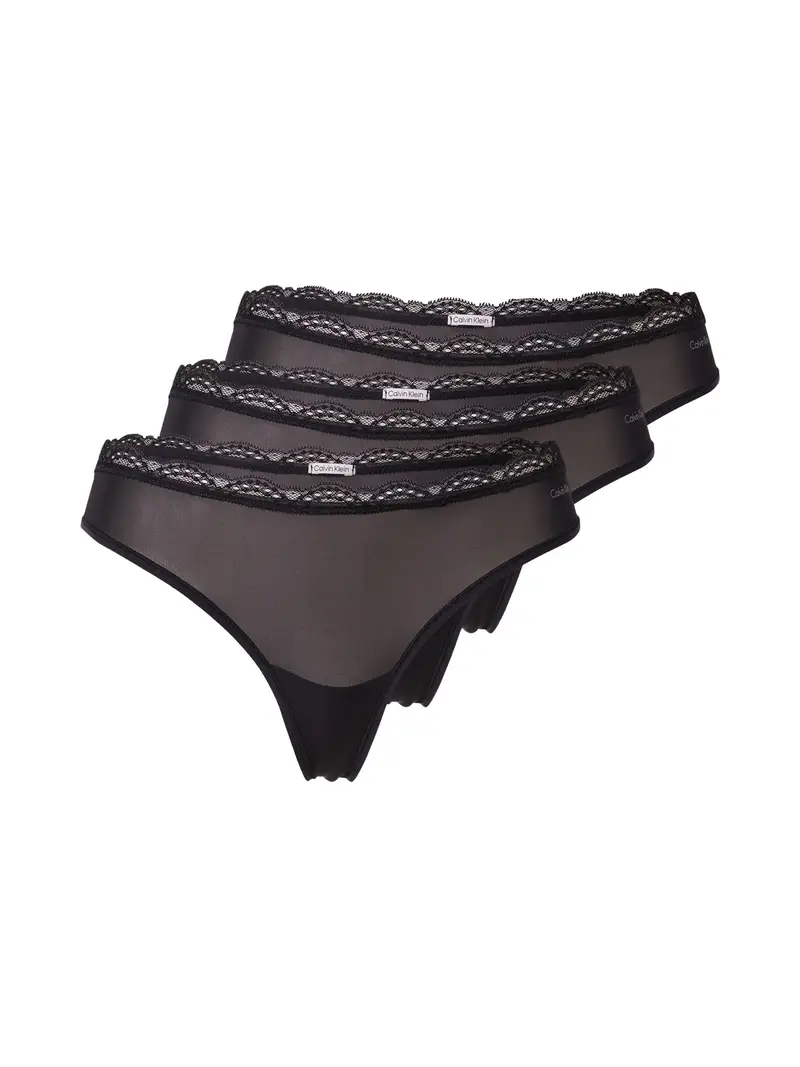 Calvin Klein Underwear String  nero