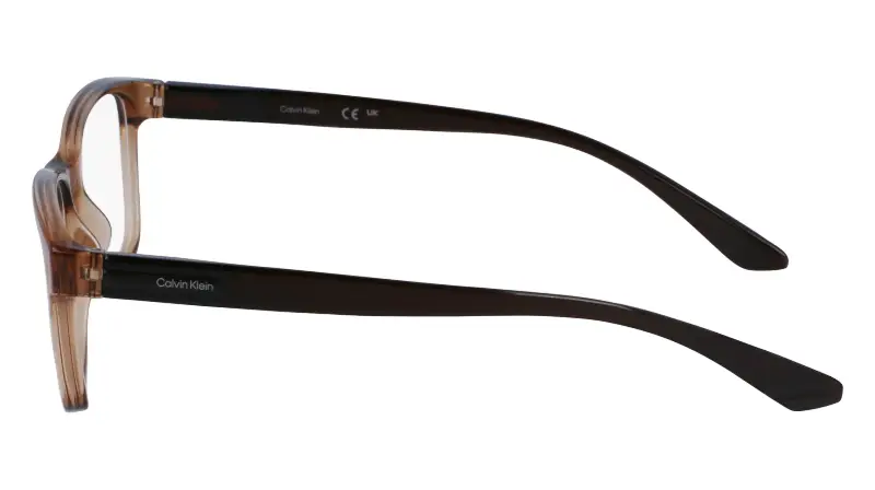 Unisex Calvin Klein CK23528N 200 Montature da vista Bio-iniettato Marrone Squadrata Normale miniatura 3