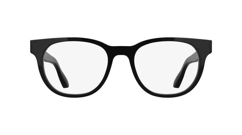 Unisex Calvin Klein CK25542 001 Montature da vista Acetato Nero Normale miniatura 2