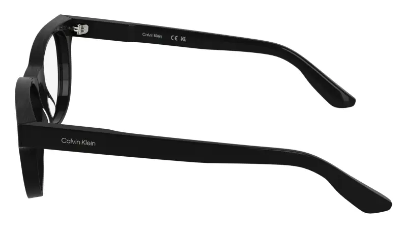 Unisex Calvin Klein CK25542 001 Montature da vista Acetato Nero Normale miniatura 3