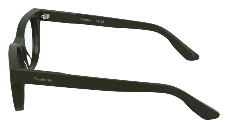 Unisex Calvin Klein CK25542 330 Montature da vista Acetato Verde Normale miniatura 3