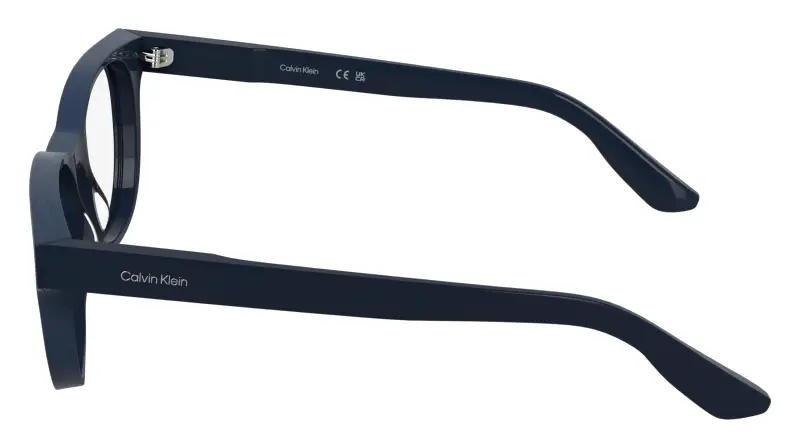 Unisex Calvin Klein CK25542 400 Montature da vista Acetato Blu Normale miniatura 3