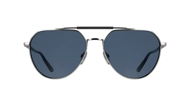 Unisex Calvin Klein CK26100S 071 Occhiali da sole Metallo Canna di fucile Blu Pilot Normale miniatura 2