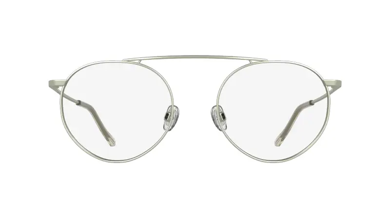 Unisex Calvin Klein CK26105T 716 Montature da vista Titanio Oro Rotonda Normale miniatura 2