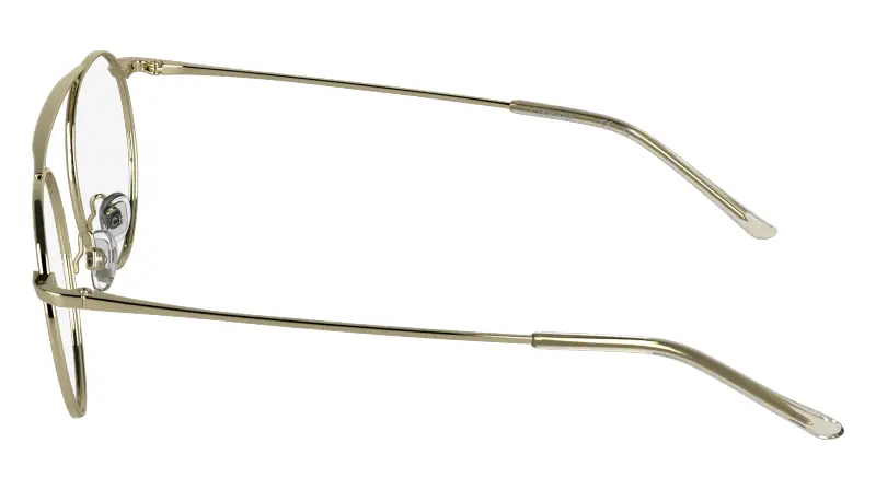 Unisex Calvin Klein CK26105T 717 Montature da vista Titanio Oro Rotonda Normale miniatura 3