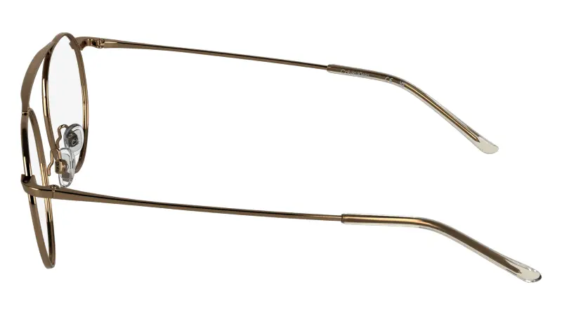 Unisex Calvin Klein CK26105T 771 Montature da vista Titanio Oro Rotonda Normale miniatura 3