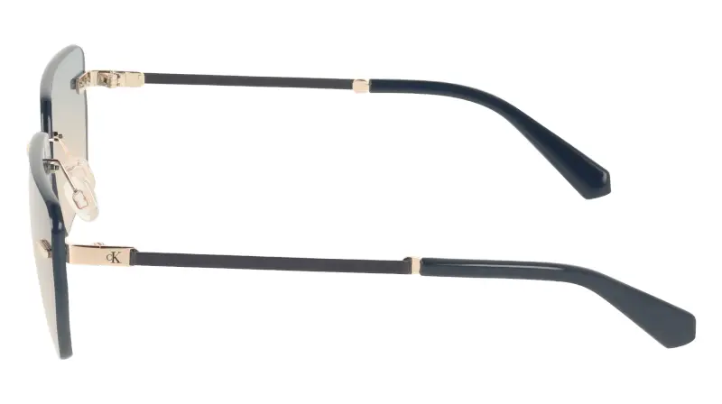 Unisex Calvin Klein CKJ25207S 726 Occhiali da sole Metallo Squadrata Normale miniatura 3