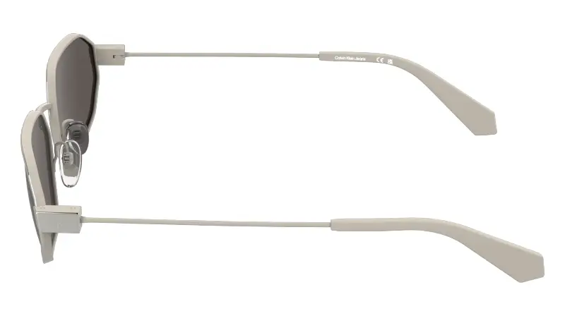 Unisex Calvin Klein CKJ26200S 042 Occhiali da sole Metallo Argento Squadrata Normale miniatura 3