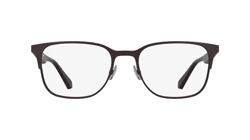 Unisex Calvin Klein CKJ26204 605 Montature da vista Metallo Bordeaux Squadrata Normale miniatura 2